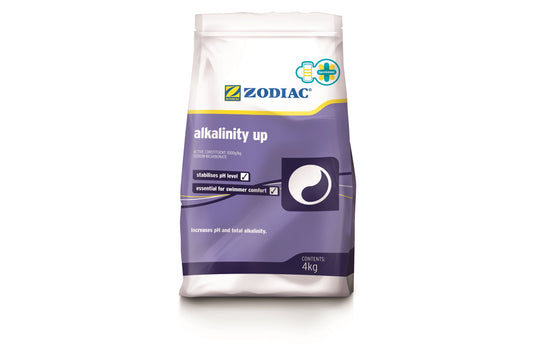 Zodiac alkalinity up product packaging