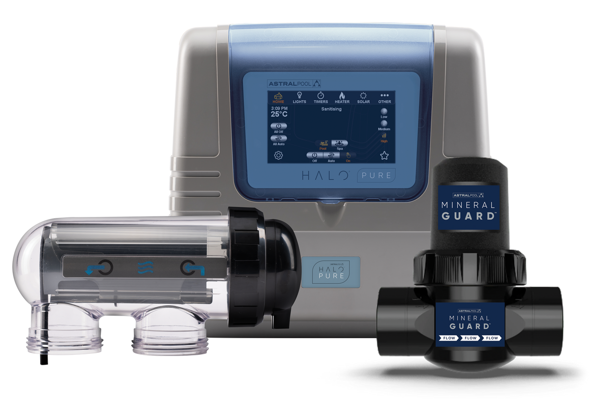 Halo Pure water filtration system with digital display