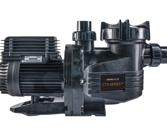 Black pump with 'CTX-Series' branding