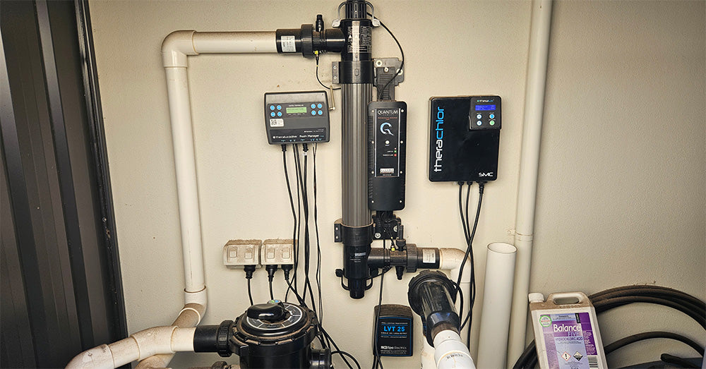 Filtration equipment setup
