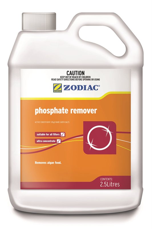 Zodiac phosphate remover container