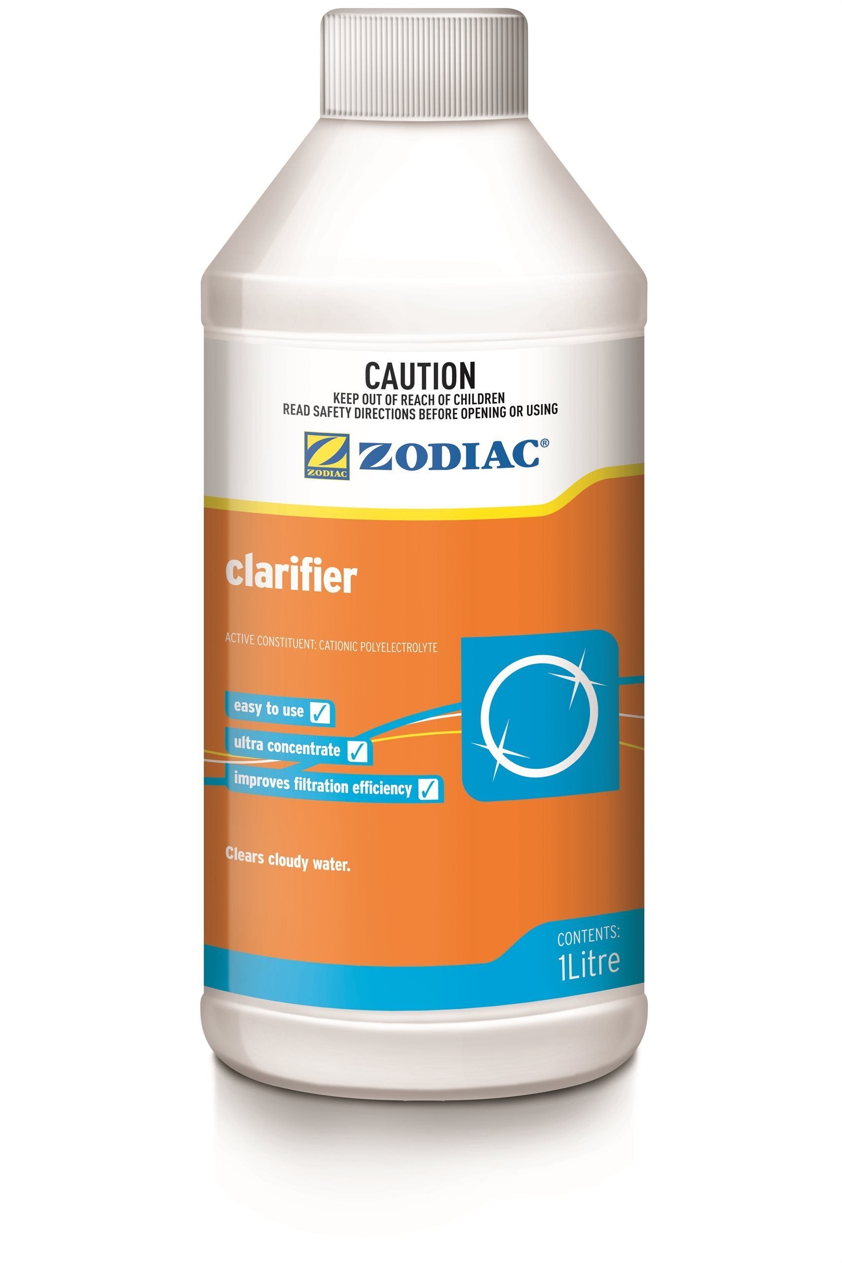 Bottle of Zodiac clarifier