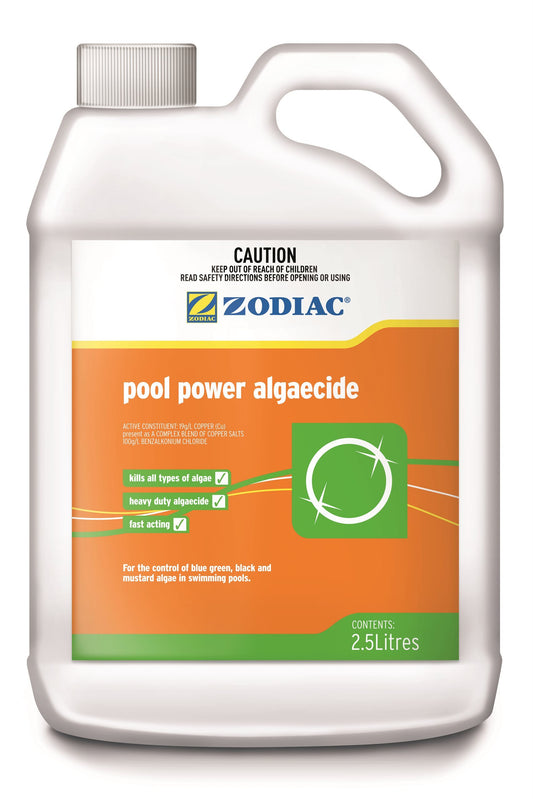 Zodiac pool power algaecide container 